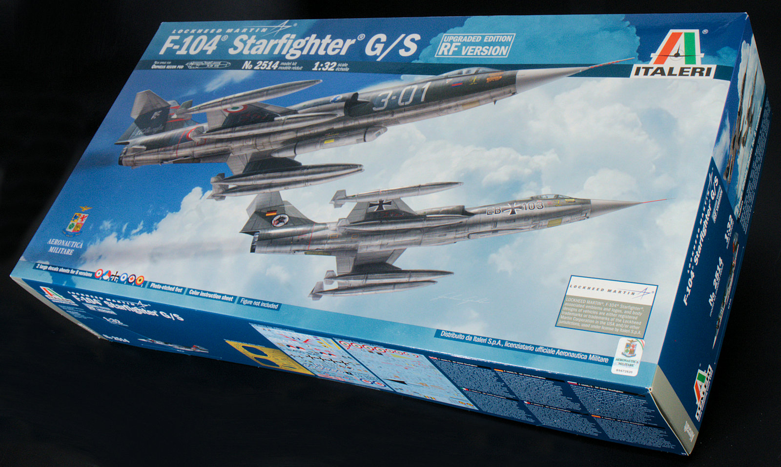 The Modelling News: In-Boxed: Italeri's F-104G/S Starfighter